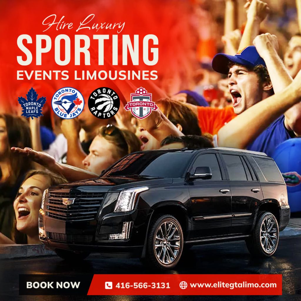 Sporting Event Limousine Toronto, Hire Luxury Sporting Event Transportation in Toronto, Limo Service to Buffalo Bills Game, Limo Service to Buffalo Sabers Game, Limo Service to Toronto Maple Leafs Game, Limo Service to Toronto Raptors Game, Limo Service to Football Game, Limo Service to Hockey Game, Limo Service to Rogers Center, Limo Service to Scotiabank Arena, Limo Service to Firstontario Centre, Limo Service to Ralph Wilson Stadium, Limo Service to Hsbc Arena, Limo Service to First Niagara Center